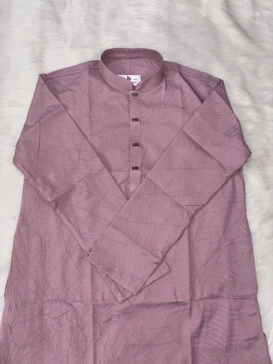 Embossed Cotton panjabi image 1