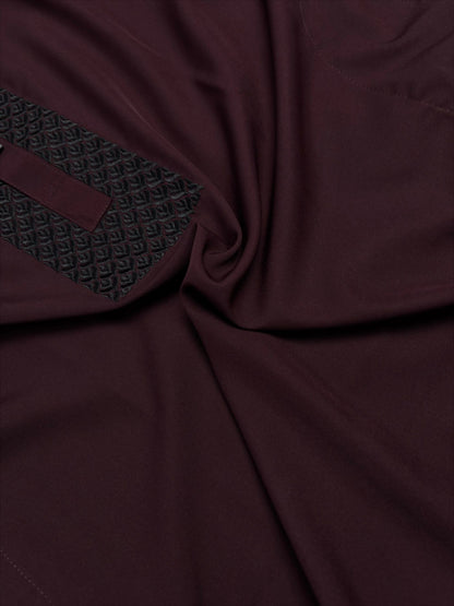 Premium Deep Burgundy Panjabi image 3