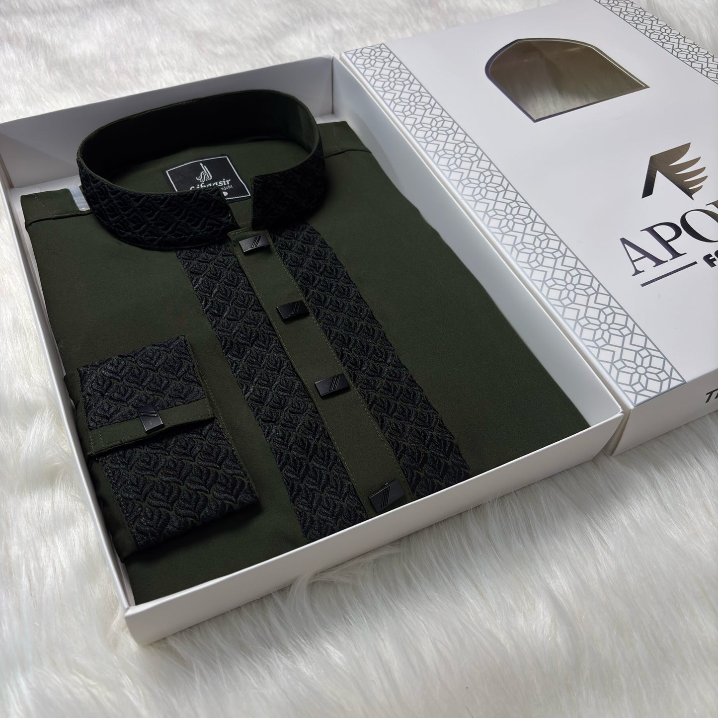 Premium Olive Panjabi image 0