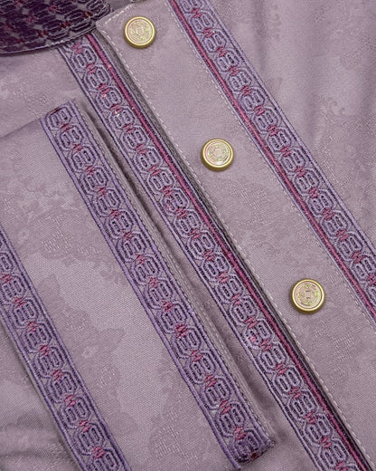 Luxury China Bamboo Panjabi – Pink
