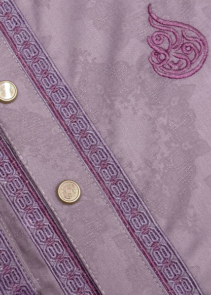 Luxury China Bamboo Panjabi – Pink