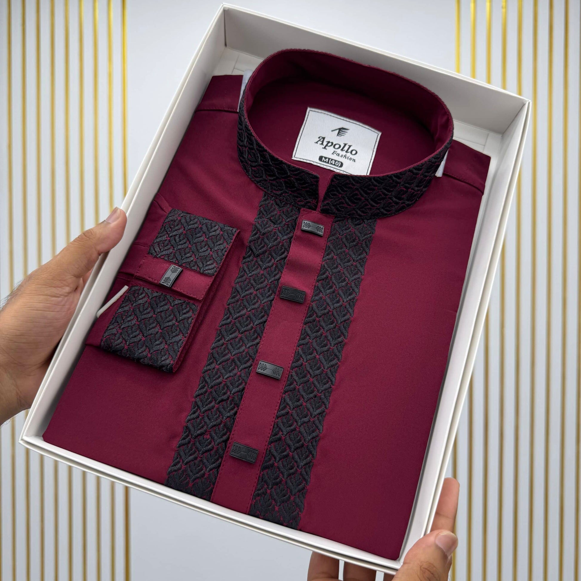 Premium Rose Merron Panjabi image 0